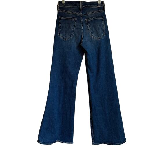 Mother The Tomcat Roller Sneak High Rise Wide Leg Jeans in Sixth Sense 28 NWT - Picture 4 of 14